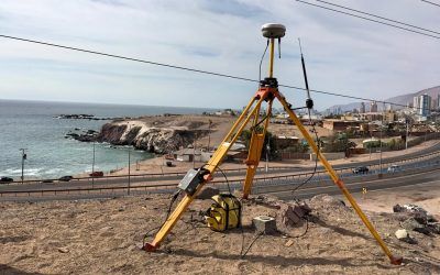 Topografía Base y Calculo de movimientos de tierra PRT Iquique