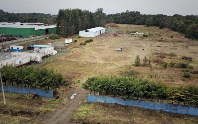 Topografía Base Construcción PRT Castro-Chiloé, cliente ALGORITMOS SPA