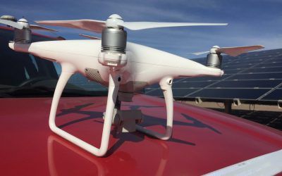 Apoyo Geodésico Proyecto Fotogramétrico con Drone 12 kms LAT Chuquicamata-Calama con AVSAN